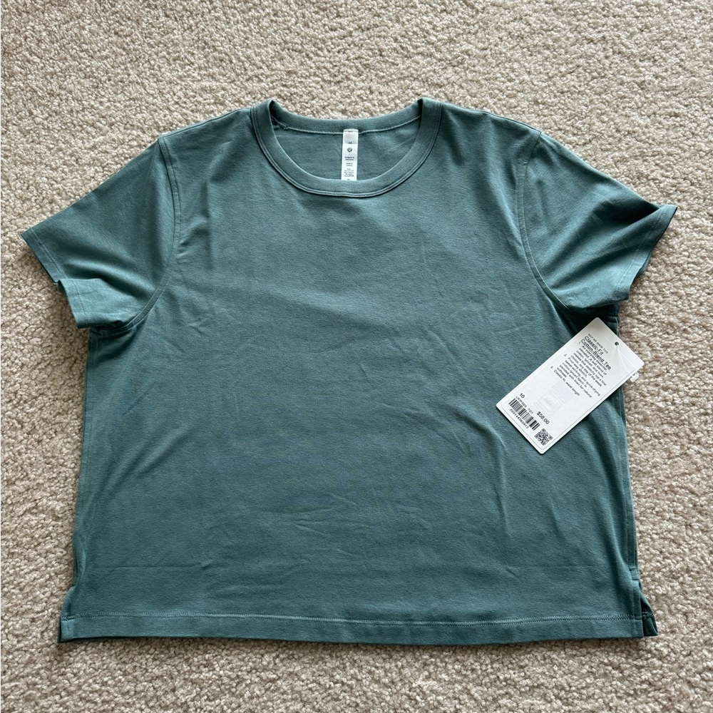 Lululemon classic fit cotton blend tshirt nwt